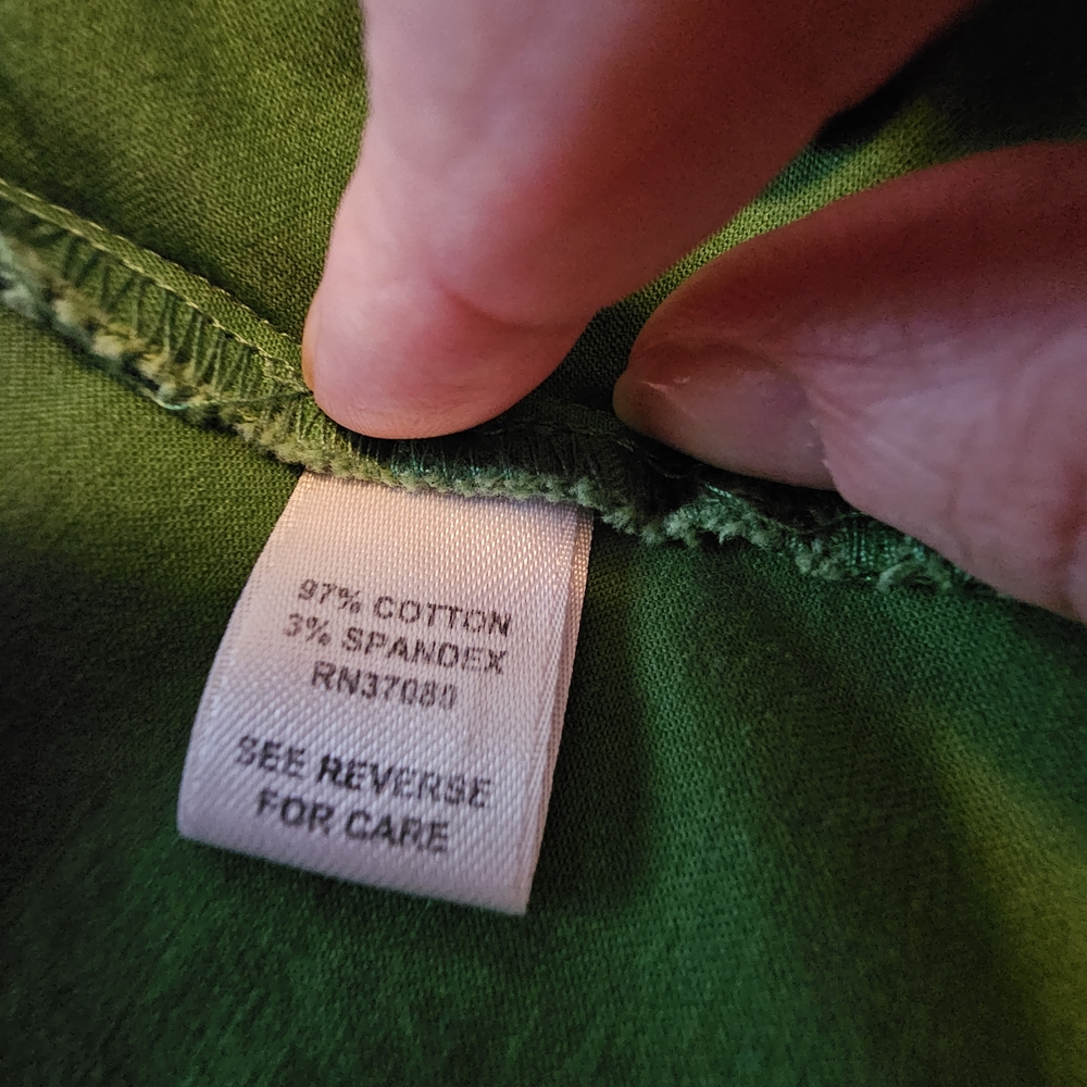 Cato Green Utility Jacket with Button Accents - Picture 9 of 9